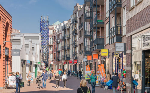 This slide displays Winkelcentrum Vleuterweide ASR Dutch Prime Retail Fund.