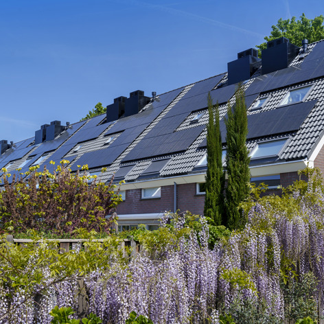 Renovated houses in Houten
